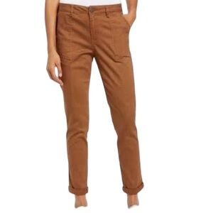 Wit & Wisdom Tobacco High Rise Utility Flex-Ellent Pant.